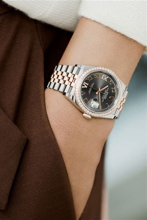 rolex lady datejust 26 mm everose-gold|rolex 36mm datejust with diamonds.